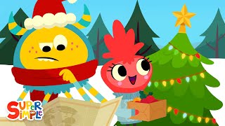 The Great Christmas Tree Hunt | Kids Songs | Super Simple Songs