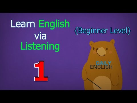 Learn English via Listening Beginner Level | Lesson 1 | First Snow Fall