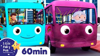 Wheels on The Bus! | +More Nursery Rhymes & Kids Songs | ABCs and 123s | Little Baby Bum