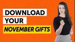 FREE English Gifts of November 2025