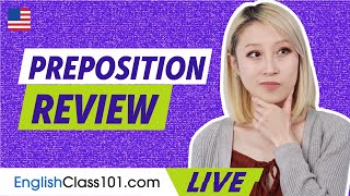 English Preposition Review | Grammar for Absolute Beginners