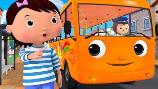 Color Bus Song! Bus Songs! | +More Nursery Rhymes & Kids Songs | ABCs and 123s | Little Baby Bum