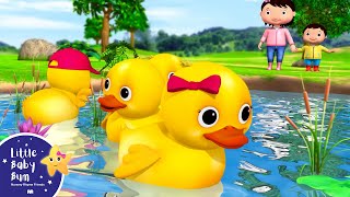 Count to 5 with Monkeys and Ducks | Little Baby Bum - Nursery Rhymes for Kids | Baby Song 123