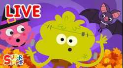 ? Trick or Treat Livestream! | Best Halloween Kids Songs ? | Super Simple Songs
