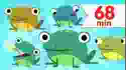Five Little Speckled Frogs + More | Kids Songs | Super Simple Songs
