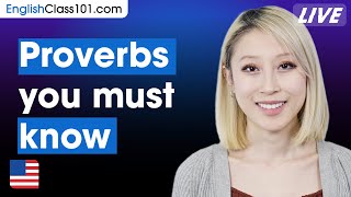Common English Proverbs You Must Know! (part 2)