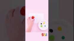 Strawberry Rocks ? #shorts #kidscrafts #supersimplecrafts