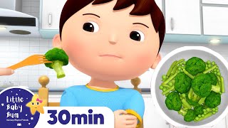 No No I Don't Want To Eat That | +More Nursery Rhymes & Kids Songs | ABCs and 123s | Little Baby Bum