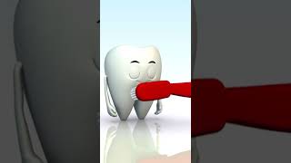 Learn How To Brush Teeth ?? #HealthyHabits #ToothBrushing #KidsRoutine