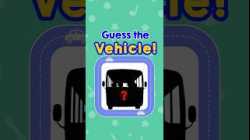 Guess the Vehicle by Shape! ?? #Shorts #VehicleQuiz #KidsFun