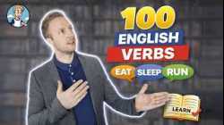 ?? 100 VERBS {คำกริยา} ฝึกแปล + พูดตาม 2 รอบ จำได้แน่นอน!