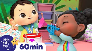 Baby Music Band! +More Winter Nursery Rhymes and Kids Songs | Little Baby Bum