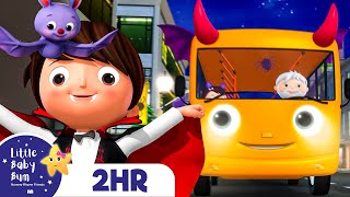 Halloween Wheels On The Bus Go Round | Baby Song Mix - Little Baby Bum Nursery Rhymes