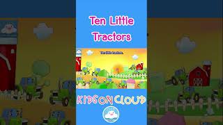 Ten Little Tractors สอนนับเลขภาษาอังกฤษ