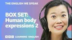 BOX SET: English vocabulary mega-class! ? 'Human body' expressions 2 ???