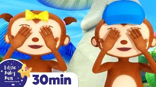 Peekaboo Song! +More Nursery Rhymes and Kids Songs - ABCs and 123s & Songs For Kids! Little Baby Bum