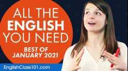 Your Monthly Dose of English - Best of January 2021