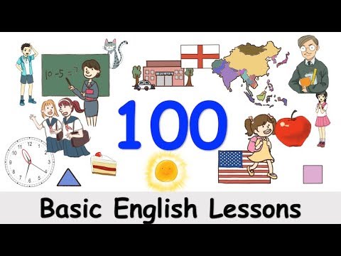 100 บทเรียน ผู้เริ่มต้นภาษาอังกฤษ