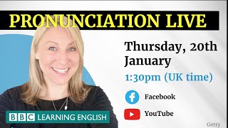 Live Pronunciation Class!