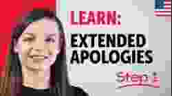 Learn How to Extend Apologies in English | Essential Sentence Patterns & Grammar