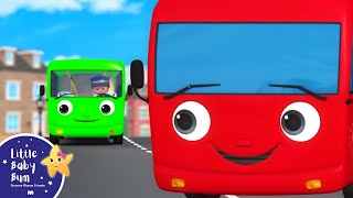 Color Bus Go Round! | Little Baby Bum - Nursery Rhymes for Kids | Baby Song 123