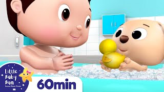 Bath Time Song with PUPPY | +More Nursery Rhymes and Kids Songs | Little Baby Bum