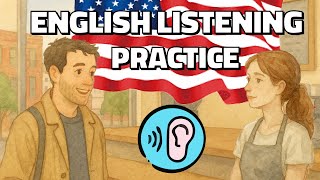 English Listening Practice ??| Talking About Morning Routines and Work