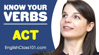 ACT - Basic Verbs - Learn English Grammar
