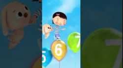1-10 Balloon ?? #LBB #Short #Numbersong