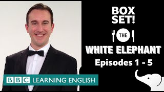 BOX SET: The White Elephant ? comedy drama episodes 1-5! Learn English while you laugh ??
