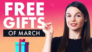 FREE English Gifts of March 2022