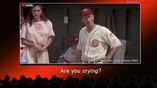 English @ the Movies: There's no crying in baseball