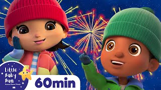 Colorful Firework Song +More Kids Christmas Nursery Rhymes | Little Baby Bum