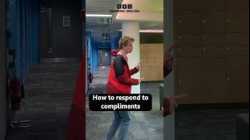 How to respond to compliments ? #shorts