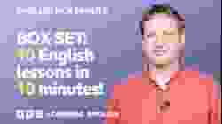 BOX SET: English In A Minute 23 – TEN English lessons in 10 minutes!
