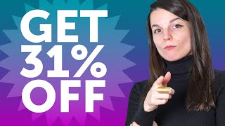 Get a Big 31% OFF to Start Speaking English with Confidence