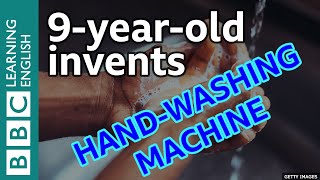 Coronavirus: 9-year-old Kenyan boy invents hand-washing machine