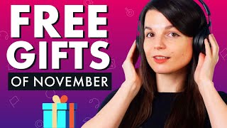 FREE English Gifts of November 2021