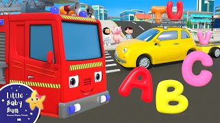 ABC Wheels On The Bus! | Little Baby Bum - Nursery Rhymes for Kids | Baby Song 123