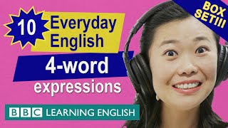 BOX SET: 4-word expressions