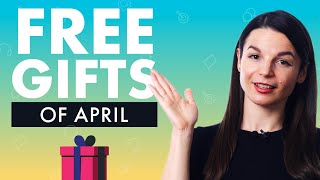 FREE English Gifts of April 2022