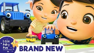 The Vehicles Sounds Song - Bus, Trucks | Brand New Nursery Rhyme | ABCs and 123s Little Baby Bum