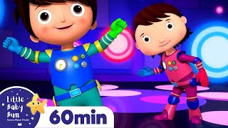 Robot Baby Dance! +More Nursery Rhymes and Kids Songs | Little Baby Bum