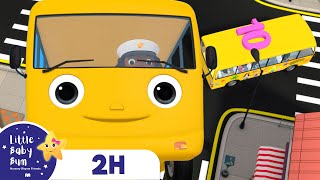 Ten Little Buses | 2 Hours Baby Song Mix - Little Baby Bum Nursery Rhymes