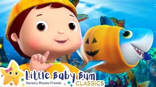 Halloween Shark - Halloween Songs | Nursery Rhymes & Kids Songs - ABCs and 123s | Little Baby Bum