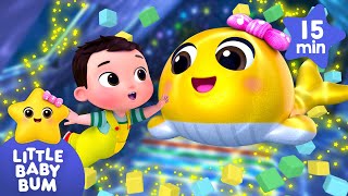 Play and Learn Under the Water with Twinkle Whale | 15 mins of Playtime Songs | Little Baby Bum