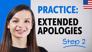 Practice Extending Apologies in English | Essential Sentence Patterns & Grammar