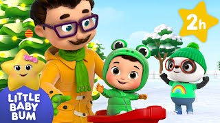 Jingle Bells Playing in the snow | Little Baby Bum Nursery Rhymes - Baby Song Mix | Christmas Time!