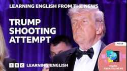 Attempted assassination of President Donald Trump: BBC Learning English from the News