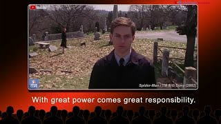 English @ the Movies: With great power comes great responsibility